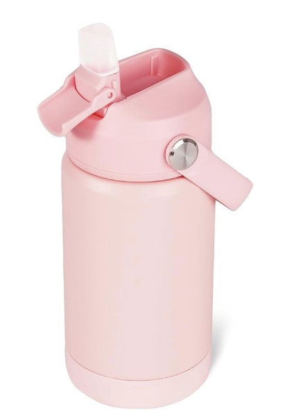 12oz Kids Insulated Water Bottle, Leak-proof Toddler Cup With Straws Lids, Kids Water Bottles For School Boys Girls, Stainless Steel Vacuum Insulated Bottle For Kids, BPA Free