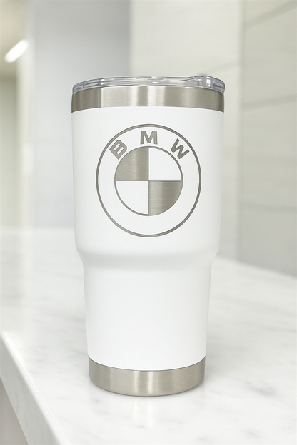30 Oz BMW Stainless Steel Tumbler