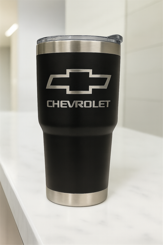 30 Oz CHEVROLET Stainless Steel Tumbler