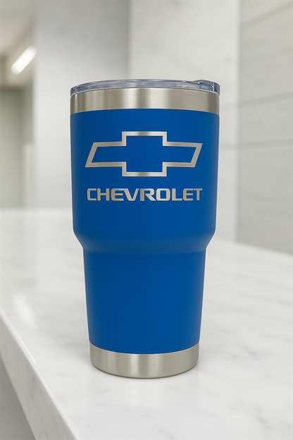 30 Oz CHEVROLET Stainless Steel Tumbler