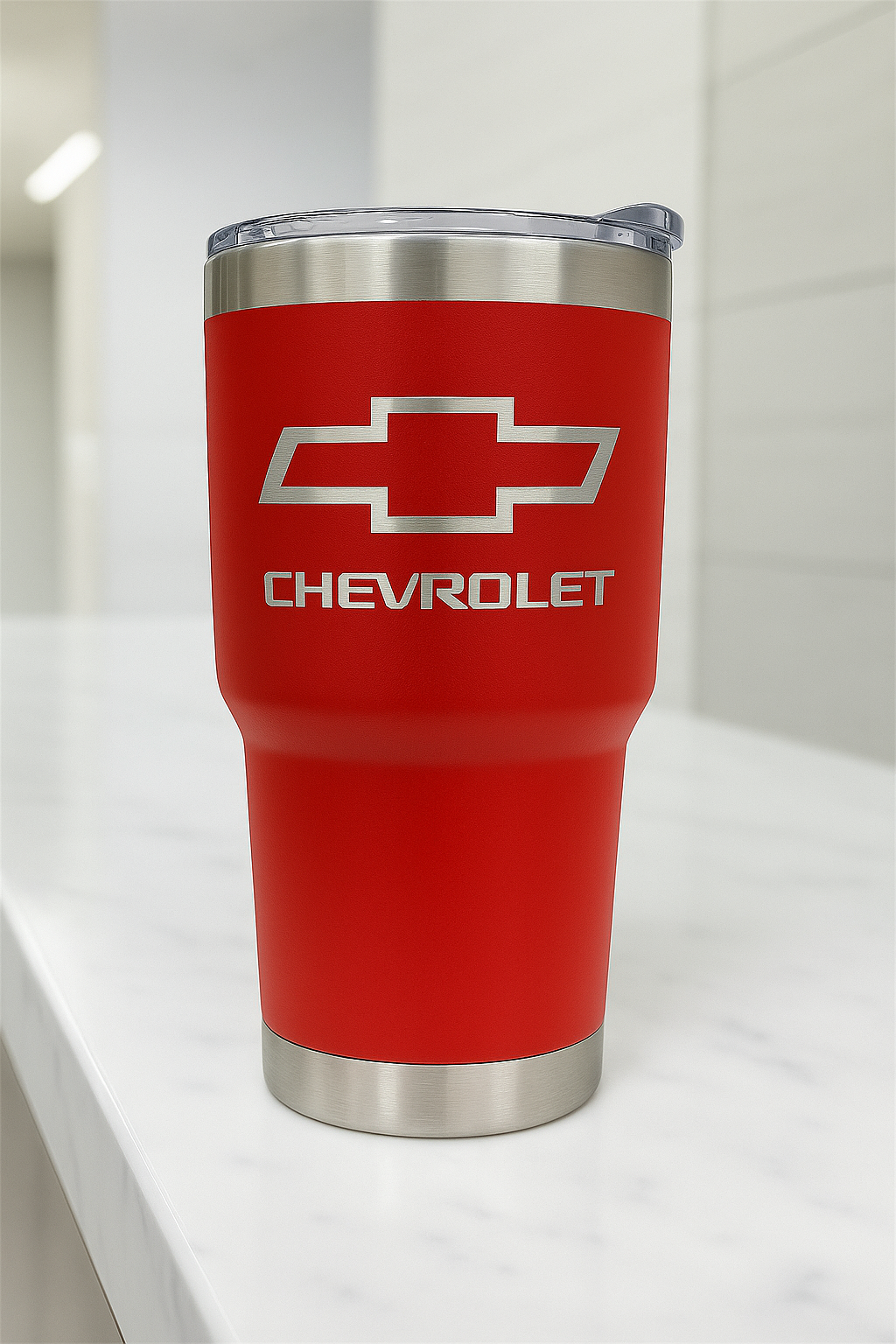30 Oz CHEVROLET Stainless Steel Tumbler