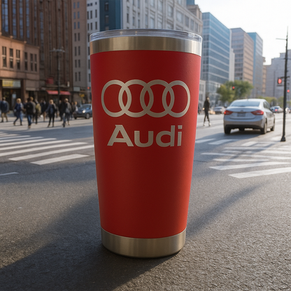 20 Oz AUDI Stainless Steel Tumbler