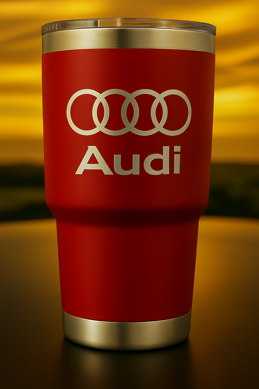 30 Oz AUDI Stainless Steel Tumbler