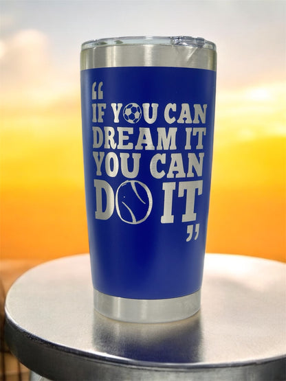 SET OF 2 20 Oz  Stainless Steel Tumbler ANY DESIGN.