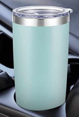 20 oz Tumblers Stainless Steel Tumbler with Lid Double Wall Vacuum Insulated Coffee Mug 20oz Powder Coated Cup for Hot and Cold Drinks