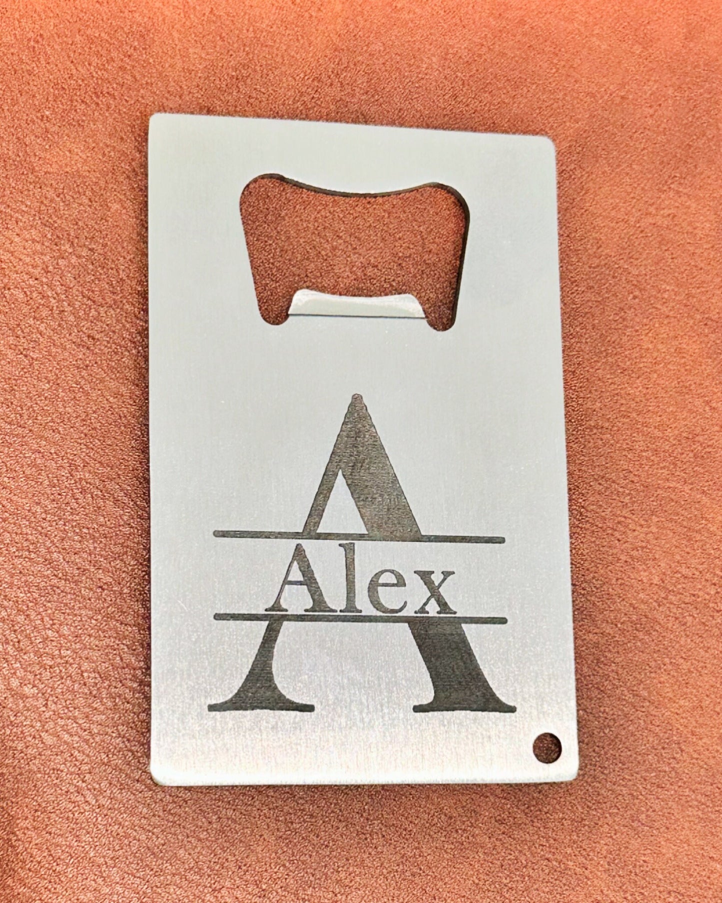 Pack of 5 Personalized Credit Card Bottle Opener, Wallet Size Bottle Opener, Groomsmen Gift, Usher Gift, Father, Beer Opener, Bottle Opener