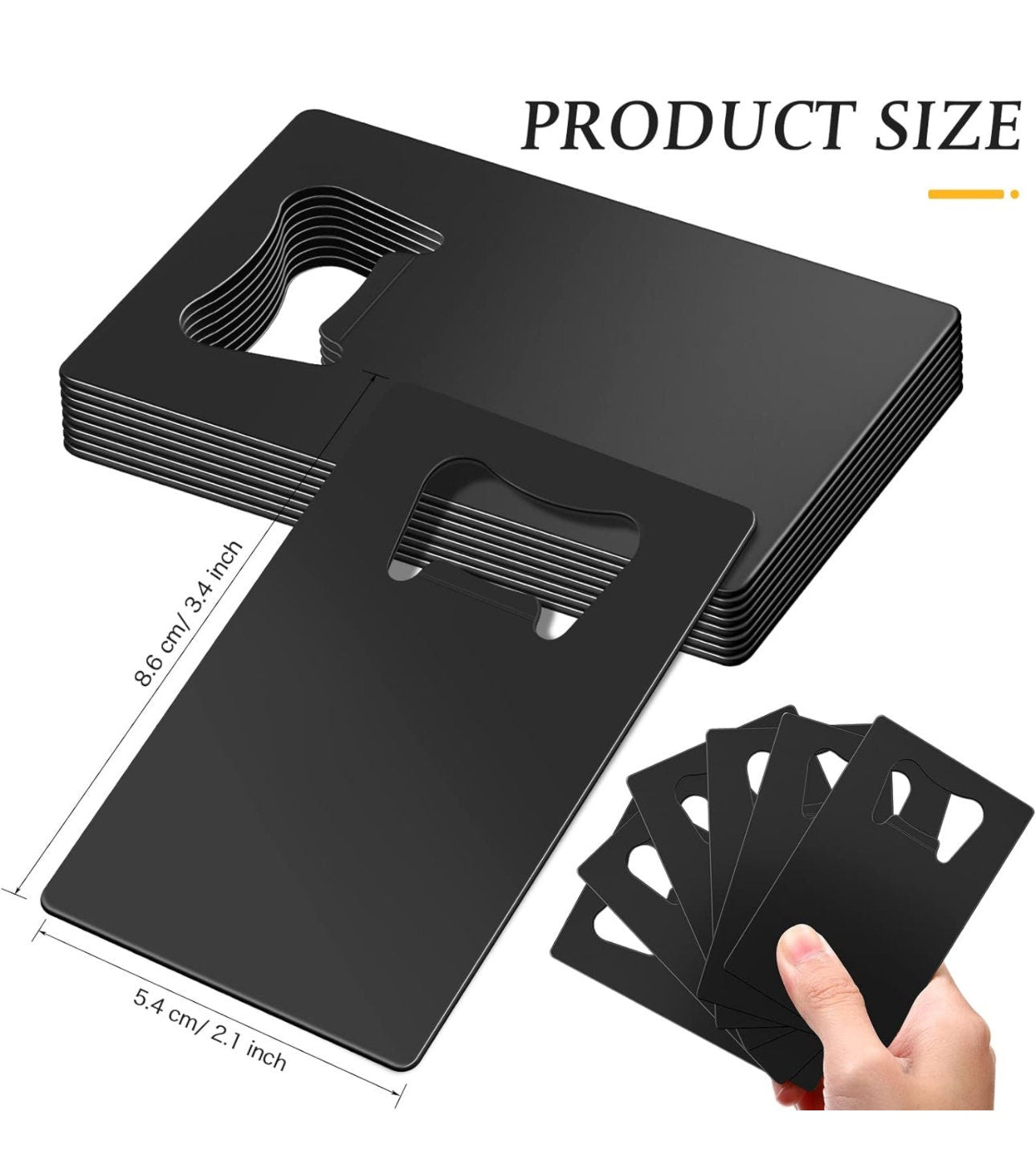 5 Pack Personalized Credit Card Bottle Opener, Wallet Size Bottle Opener, Groomsmen Gift, Usher Gift, Father, Beer Opener, Bottle Opener