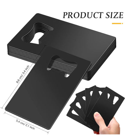 5 Pack Personalized Credit Card Bottle Opener, Wallet Size Bottle Opener, Groomsmen Gift, Usher Gift, Father, Beer Opener, Bottle Opener