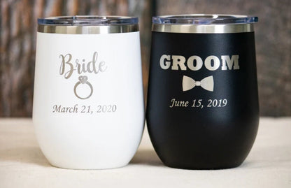 12oz Wine Tumbler with Lid Stemless Wine Glasses Double Wall Vacuum Travel Mugs stainless steel Coffee Cup for Cold & Hot Drinks or Wine.