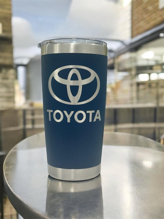 Toyota 20 oz Stainless Steel Tumbler: Double Wall Insulated Cup