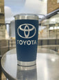 Toyota 20 oz Stainless Steel Tumbler: Double Wall Insulated Cup