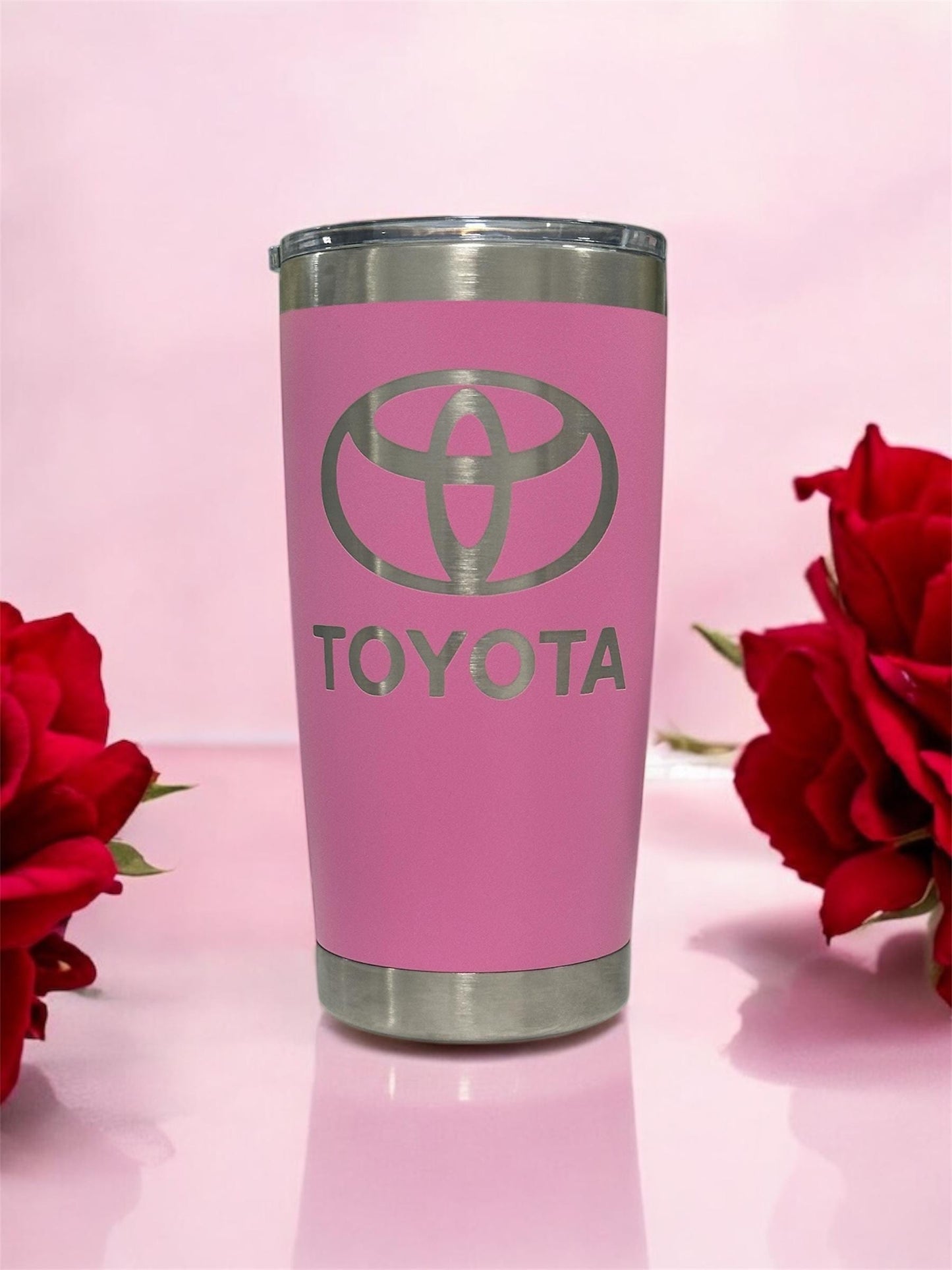 Toyota 20 oz Stainless Steel Tumbler: Double Wall Insulated Cup