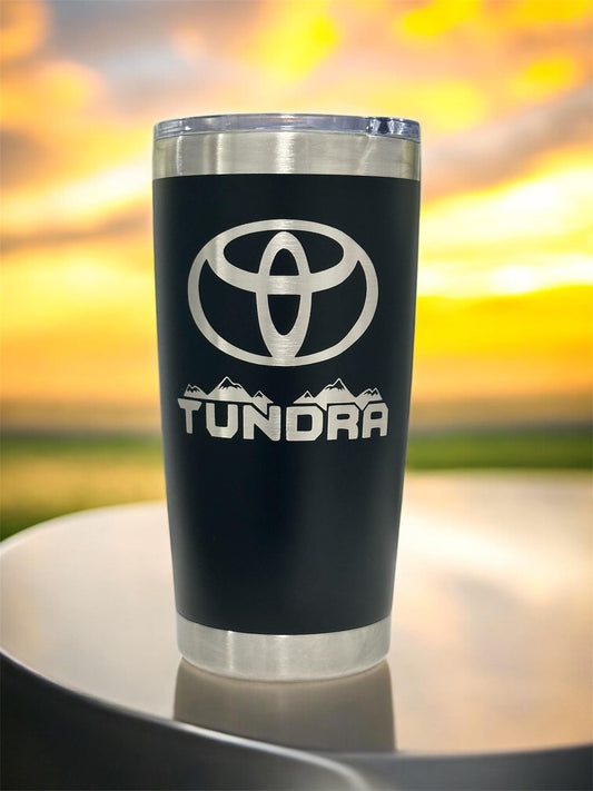Toyota Tundra 20oz Tumbler: Insulated Stainless Steel Cup
