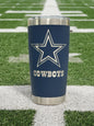 Cowboys Tumbler: 20oz Insulated Stainless Steel Cup