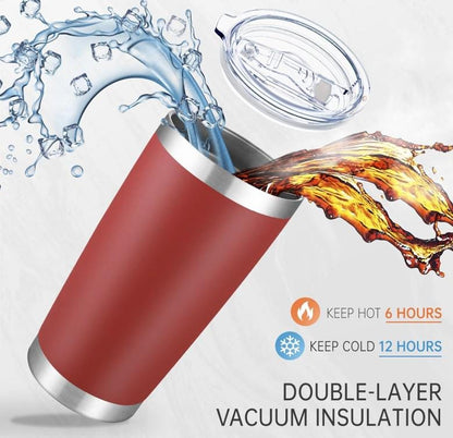 BMW 20oz Stainless Steel Tumbler: Double Wall Insulated Cup