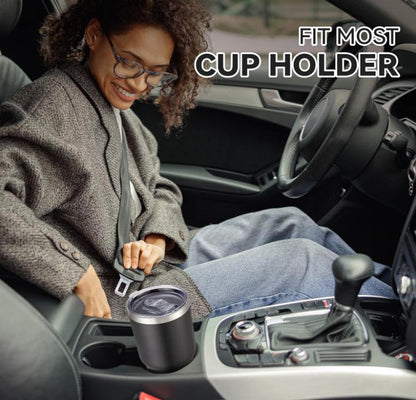 30 oz TESLA Tumbler Cup. Stainless Steel Tumbler with Lid Double Wall Vacuum Insulated Powder Coated Cup for Hot and Cold Drinks.