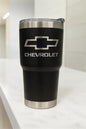 Chevrolet 30 oz Tumbler: Double Wall Insulated Stainless Steel Cup