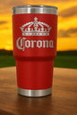 Corona 30oz Tumbler: Stainless Steel, Double Wall Insulated