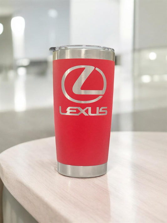 Lexus Tumbler: 20 oz Stainless Steel, Double Wall Insulated