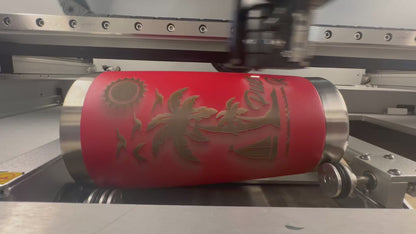 20 Oz Puerto Rico Stainless Steel Tumbler